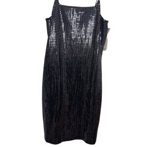Almost Famous black strappy bodycon cocktail dress size US XL